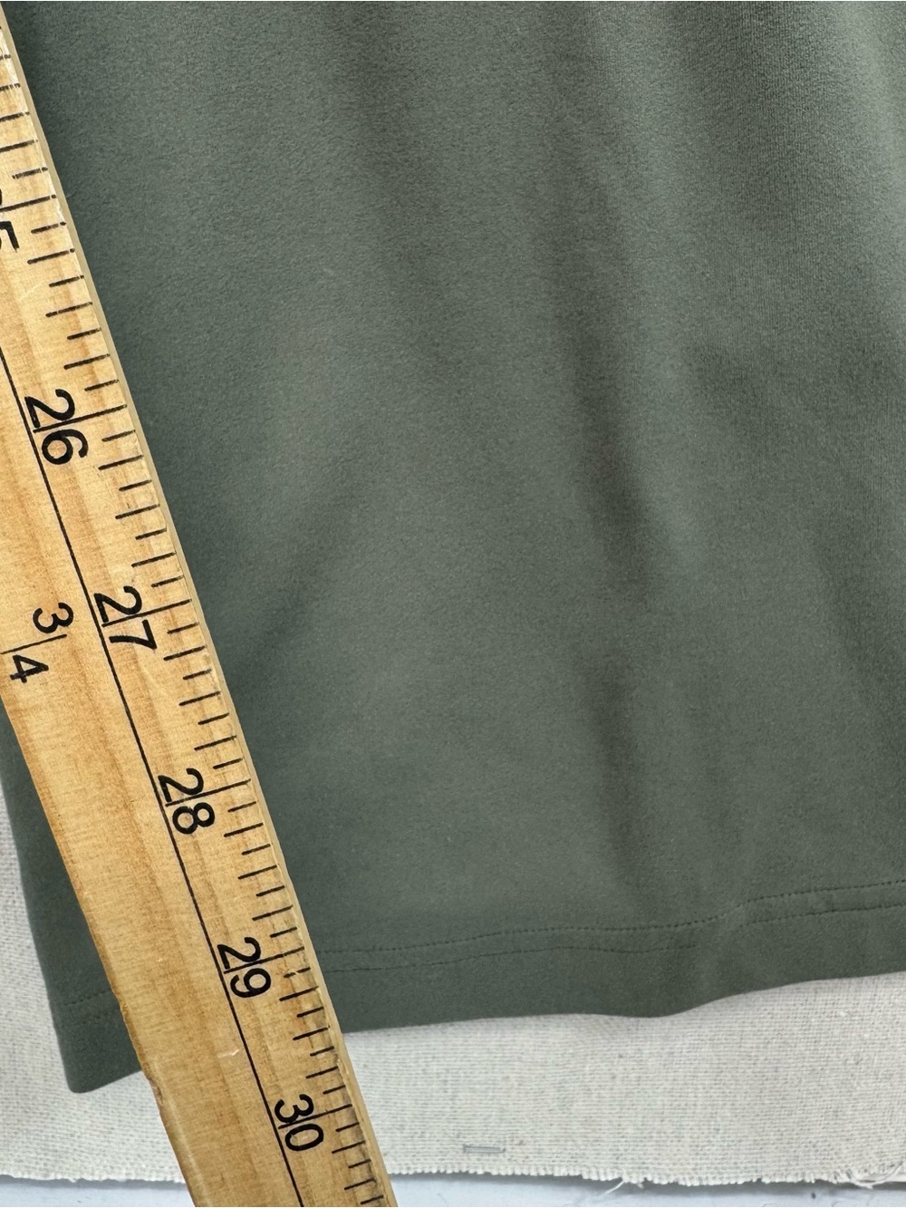 Lululemon Groove Super-High-Rise Flared Pant Nulu Dark Forest Sz 10 Long - Picture 7 of 11